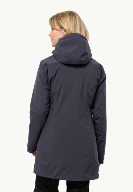 Heidelstein Ins Jkt Wasserdichte Damen-Winterjacke Graphite