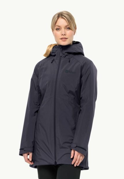 Heidelstein Ins Jkt Wasserdichte Damen-Winterjacke Graphite