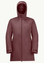 Heidelstein Ins Jkt Wasserdichte Damen-Winterjacke red ochre