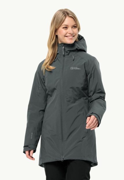 Heidelstein Ins Jkt Wasserdichte Damen-Winterjacke slate green