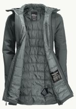 Heidelstein Ins Jkt Wasserdichte Damen-Winterjacke slate green