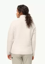 High Curl Jacket Damen-Fleecejacke panna cotta