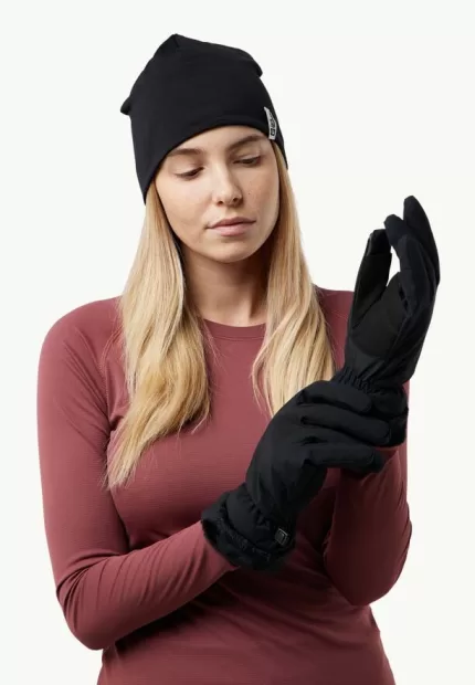 Highloft Glove Women Winddichte Damenhandschuhe black