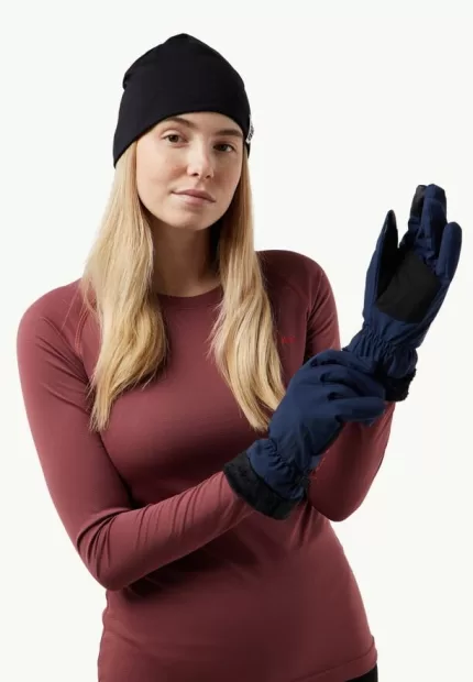 Highloft Glove Women Winddichte Damenhandschuhe night blue