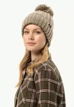 Highloft Knit Beanie Damen-Strickmütze anis