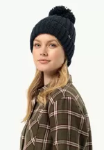 Highloft Knit Beanie Damen-Strickmütze night blue