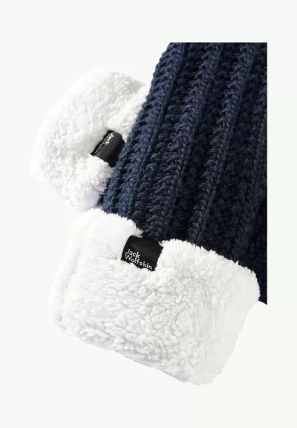 Highloft Knit Mitten Fäustlinge Damen night blue