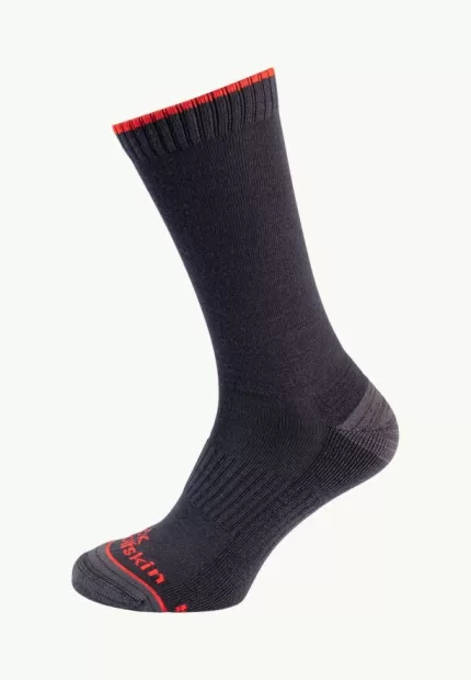 Hike Merino Sock Cl C Socken aus Merinowolle Dark Grey