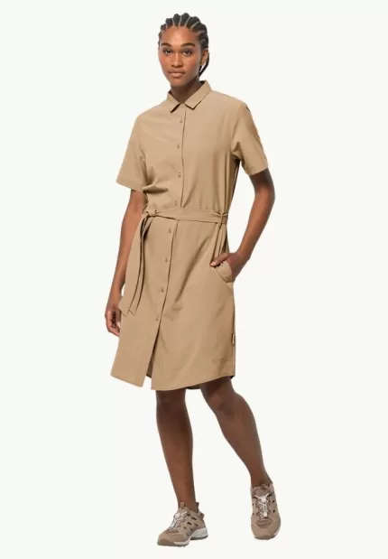 Holiday Midi Dress Sommerkleid für Damen sand storm