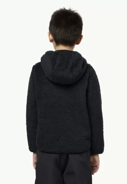 Ice Curl Hood Jacket Fleecejacke für Kinder Phantom