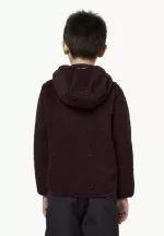 Ice Curl Hood Jacket Fleecejacke für Kinder boysenberry/pink