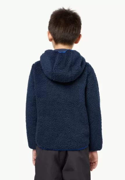 Ice Curl Hood Jacket Fleecejacke für Kinder night blue/night blue