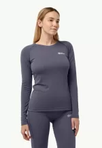 Infinite Light Ls Damen Langarm-Funktionsshirt Graphite