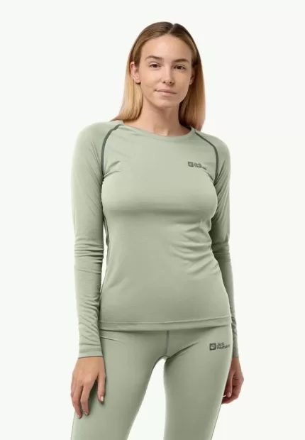 Infinite Light Ls Damen Langarm-Funktionsshirt mint leaf