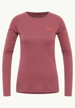 Infinite Light Ls Damen Langarm-Funktionsshirt red ochre