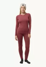 Infinite Warm Pants Funktionsunterwäsche für Damen red ochre