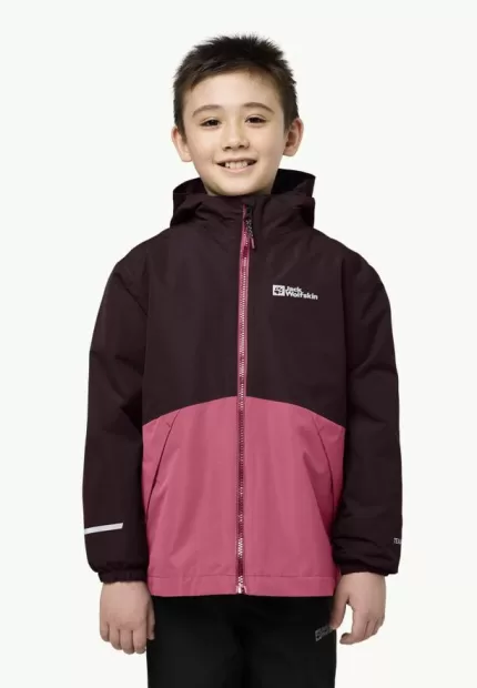 Island 3in1 Jacke 3-in-1-Jacke für Kinder boysenberry/pink