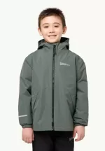 Island 3in1 Jacke 3-in-1-Jacke für Kinder slate green/black