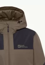 Jasper Ins Jkt Wasserdichte Herren-Winterjacke cold coffee