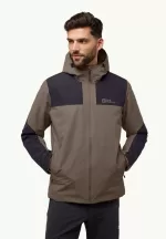 Jasper Ins Jkt Wasserdichte Herren-Winterjacke cold coffee