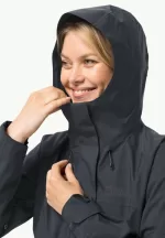 Kammweg 2l Jkt Damen Regenjacke Phantom