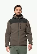 Kammweg Pile Fz Trekking Fleece Herren cold coffee