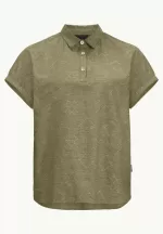 Karana Shirt Kurzarmshirt Damen Bay Leaf