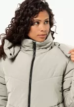 Karolinger Long Coat Damen-Wintermantel seal