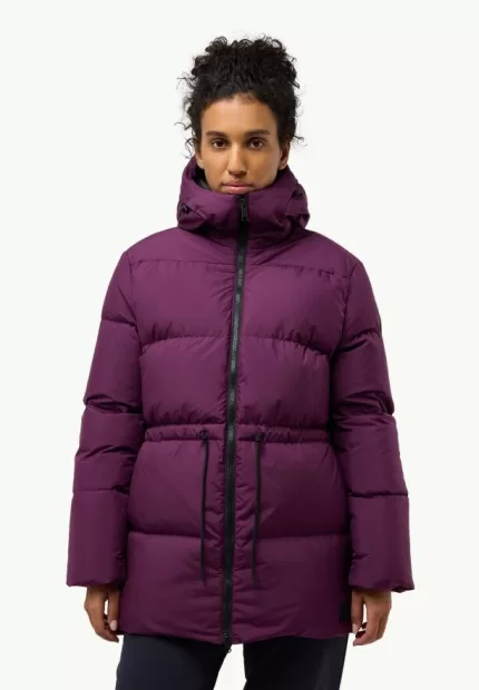 Kirschallee Jkt W Rds Wasserdichte Damen-Winterjacke berry jam