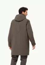 Koenigsbau Coat Wasserdichter Wintermantel für Herren cold coffee