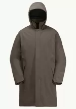 Koenigsbau Coat Wasserdichter Wintermantel für Herren cold coffee