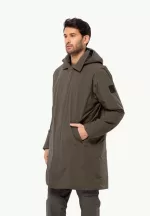 Koenigsbau Coat Wasserdichter Wintermantel für Herren cold coffee