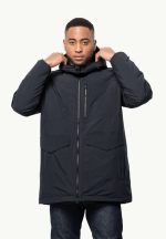 Koenigsbau Parka Wasserdichter Herren-Wintermantel dark navy