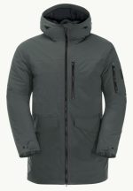 Koenigsbau Parka Wasserdichter Herren-Wintermantel slate green