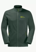 Kolbenberg Fz Herren-Fleecejacke black olive/firefly