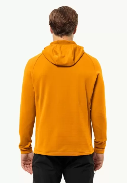 Kolbenberg Hooded Fz Herren-Fleecejacke safflower