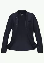 Light Curl Jkt Damen-Fleecejacke night blue