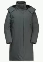 Luisenplatz Coat W Rds Damen Daunenmantel slate green