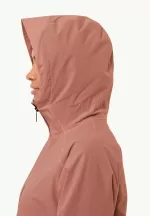 Mainkai Long Jkt Damen Regenjacke Astro Dust