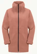 Mainkai Long Jkt Damen Regenjacke Astro Dust