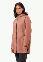 Mainkai Long Jkt Damen Regenjacke Astro Dust