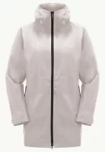 Mainkai Long Jkt Damen Regenjacke Sea Shell