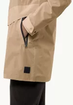 Mainkai Long Jkt Damen Regenjacke sand storm