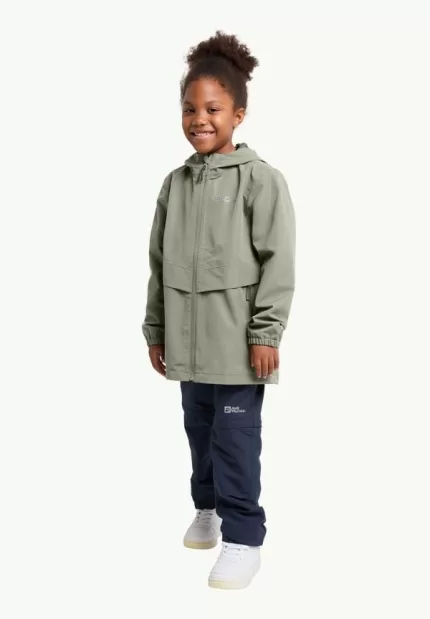 Malima Jacket Regenjacke für Kinder mint leaf