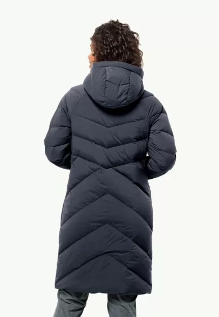 Marienplatz Coat W Rds Damen-Daunenmantel night blue