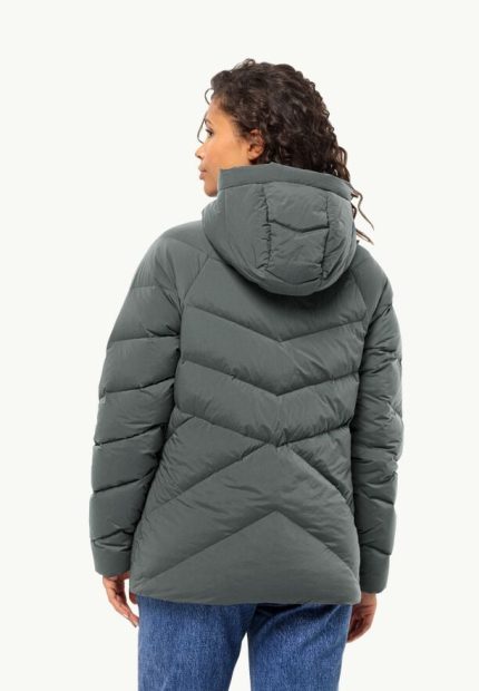 Marienplatz Jkt W Rds Damen Daunenjacke slate green