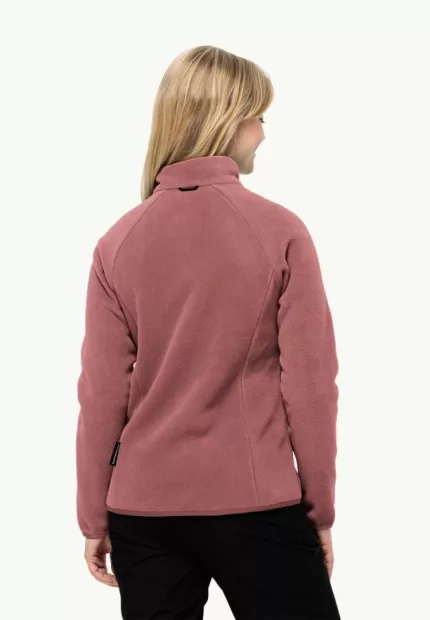 Moonrise Fz Damen-Fleecejacke red ochre