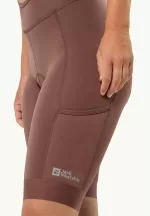 Morobbia Bib Shorts Damen-Radhose mit Hosenträgern Dark Rust