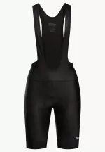 Morobbia Bib Shorts Damen-Radhose mit Hosenträgern black