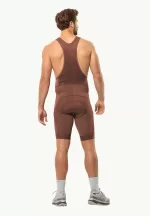 Morobbia Bib Shorts Herren-Radhose mit Hosenträgern Dark Rust